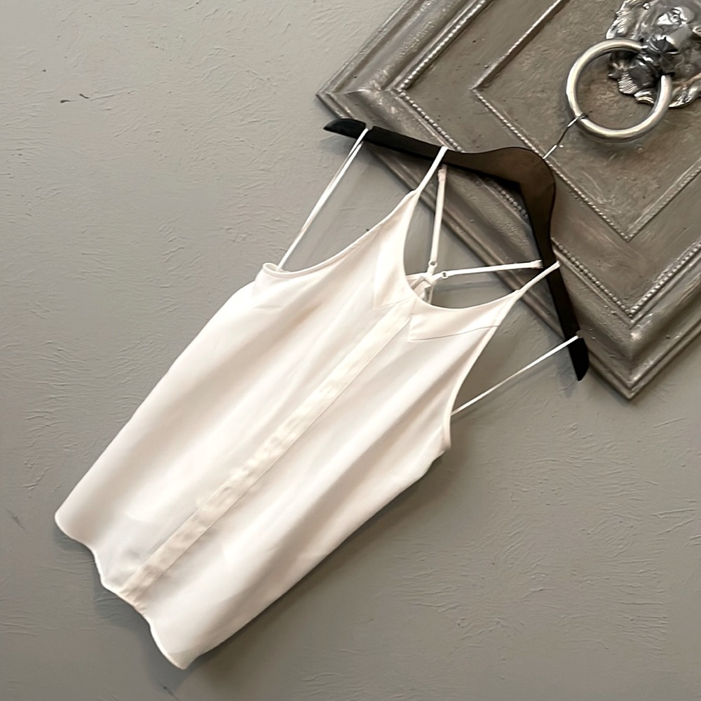 Lauren Conrd tank top ivory color. Never used S